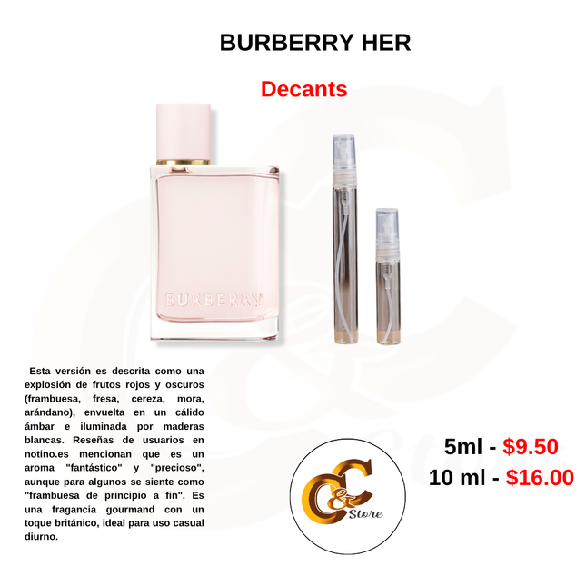 Decants -BURBERRY HER