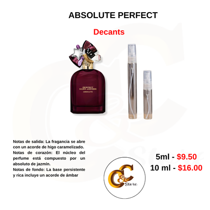 Decants -ABSOLUTE PERFECT