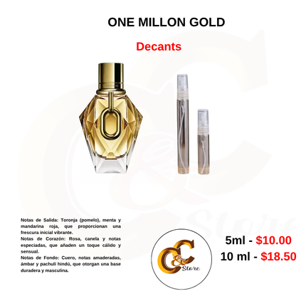 Decants -ONE MILLON GOLD