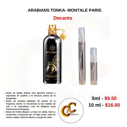 Decants - Arabians Tonka- Montale Paris