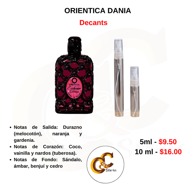 Decants -ORIENTICA DANIA
