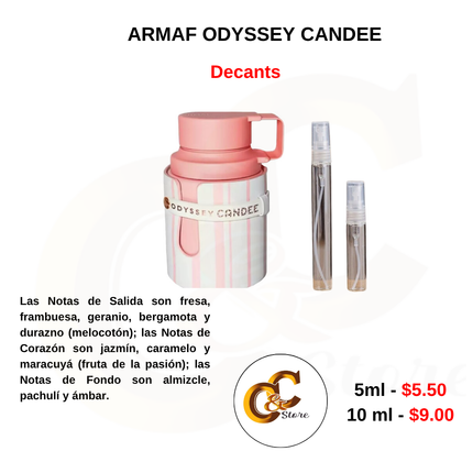 Decants -ARMAF ODYSSEY CANDEE