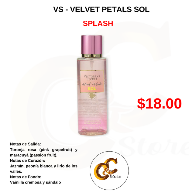SPLASH -VS - VELVET PETALS SOL