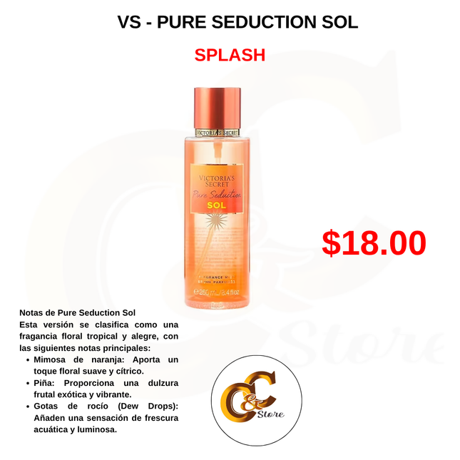 SPLASH -VS - PURE SEDUCTION SOL