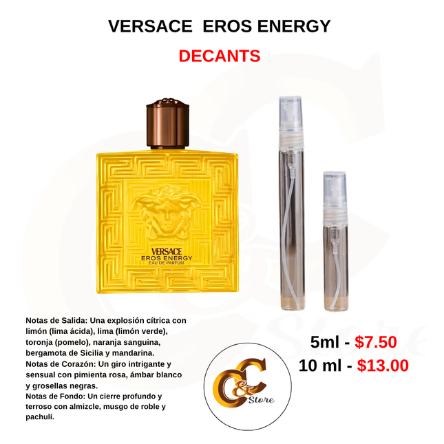 Decants - VERSACE  EROS ENERGY