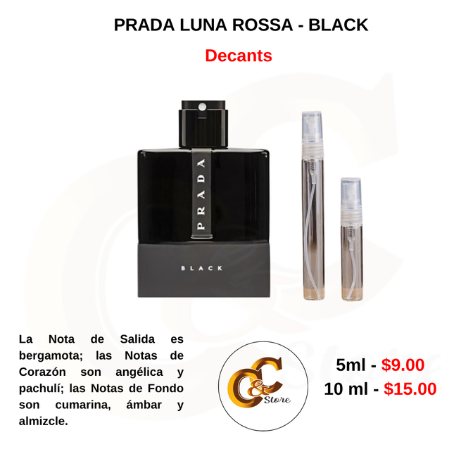 Decants - PRADA LUNA ROSSA - BLACK