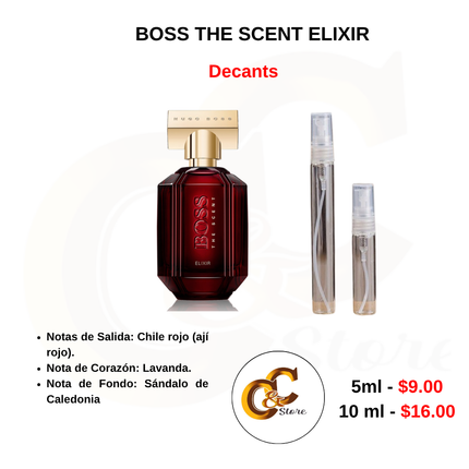 Decants -BOSS THE SCENT ELIXIR