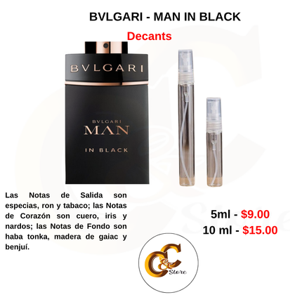 Decants - BVLGARI - MAN IN BLACK