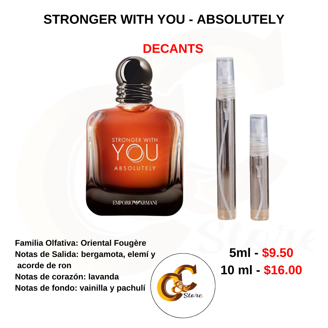 Decants - Stronger With You Absolutely