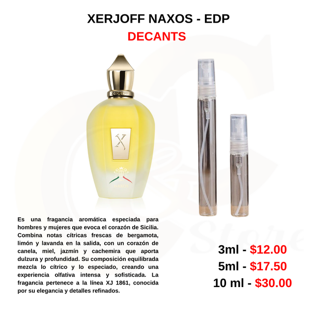 Decants - Xerjoff naxos