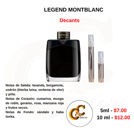 Decants -   LEGEND MONTBLANC