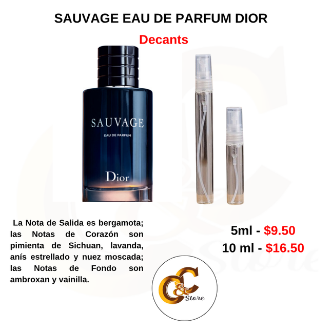 Decants -  SAUVAGE EAU DE PARFUM DIOR