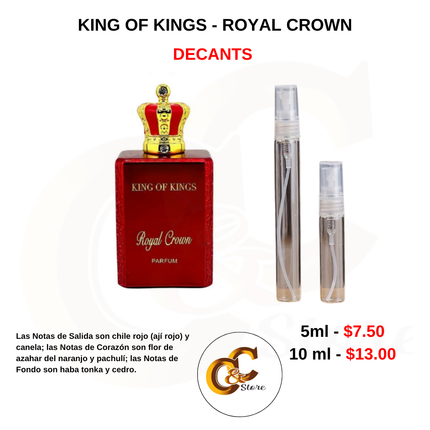Decants - KING OF KINGS - ROYAL CROWN
