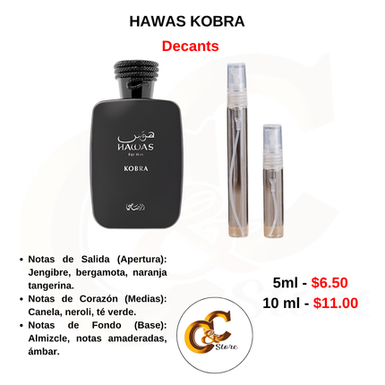Decants - HHAWAS KOBRA