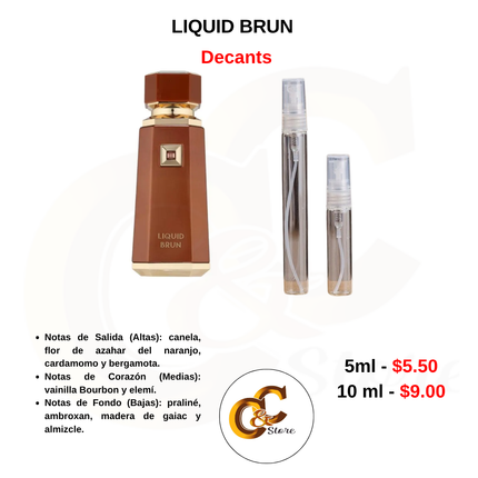 Decants - LIQUID BRUN