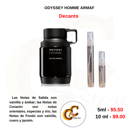 Decants - ODYSSEY HOMME ARMAF