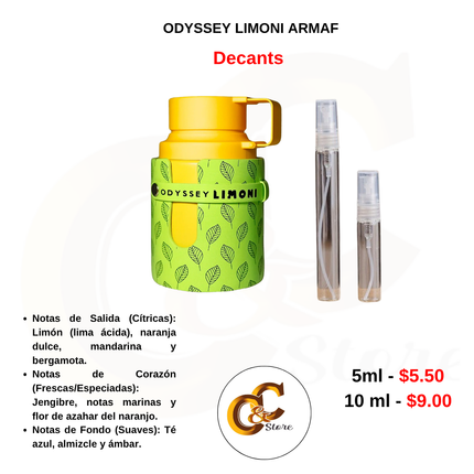 Decants - ODYSSEY LIMONI ARMAF