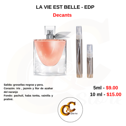 Decants - LA VIE EST BELLE - EDP