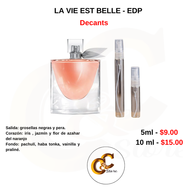 Decants - LA VIE EST BELLE - EDP