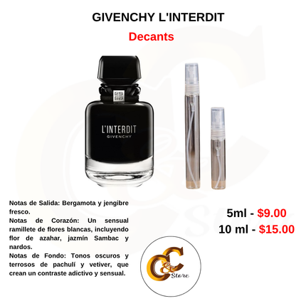 Decants - GIVENCHY L'INTERDIT