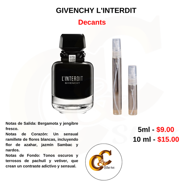 Decants - GIVENCHY L'INTERDIT