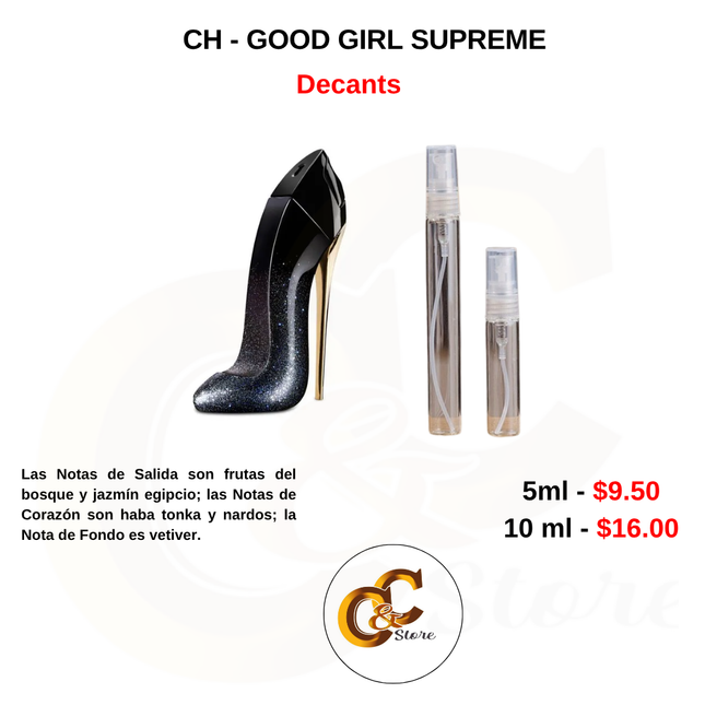 Decants -CH - GOOD GIRL SUPREME