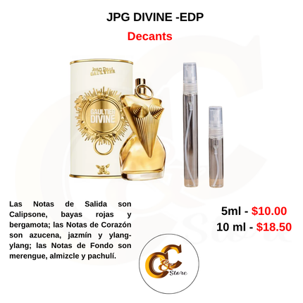 Decants -JPG DIVINE -EDP