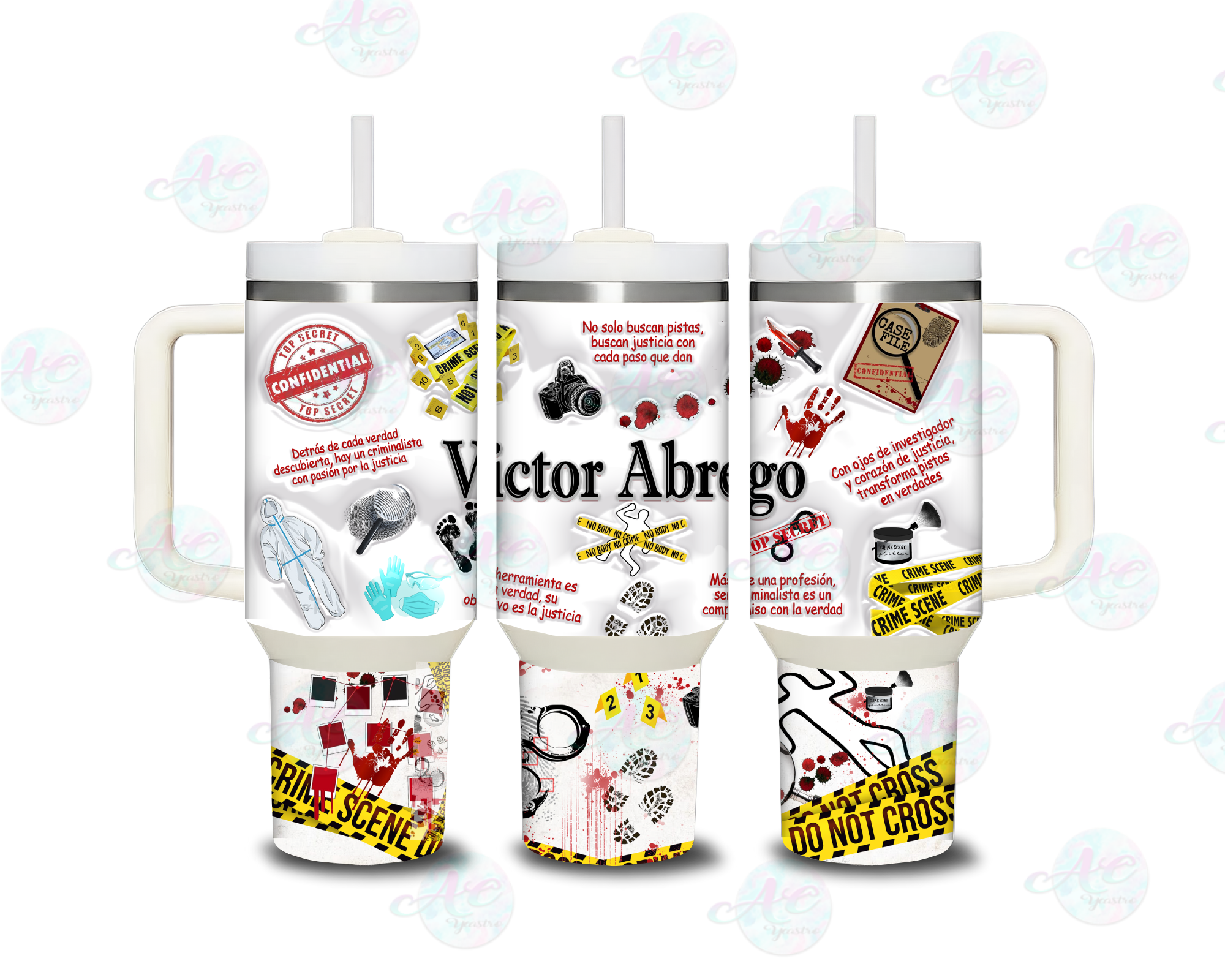 TERMO 40 OZ - CRIMINALISTICA